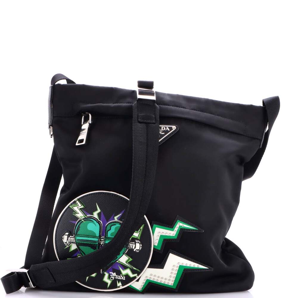 Prada Frankenstein Messenger Bag #331470P81B